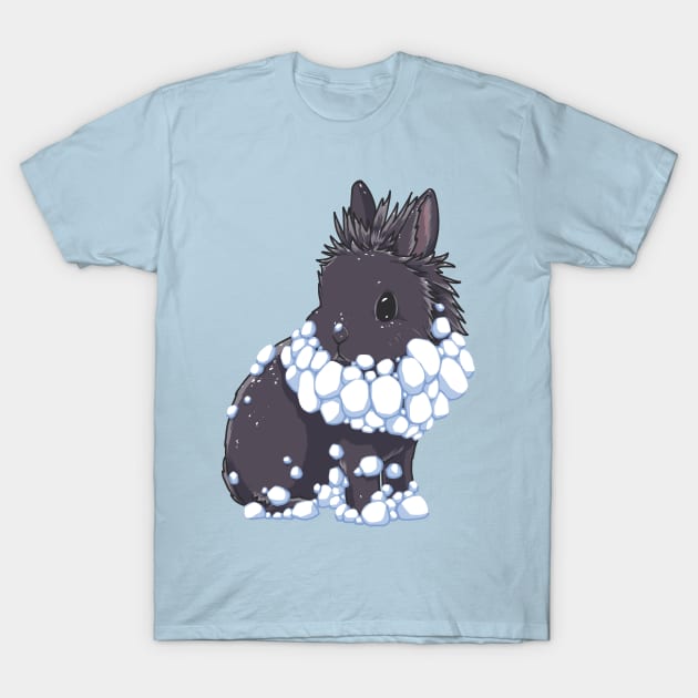 Snowy Beard T-Shirt by CausticeIchor